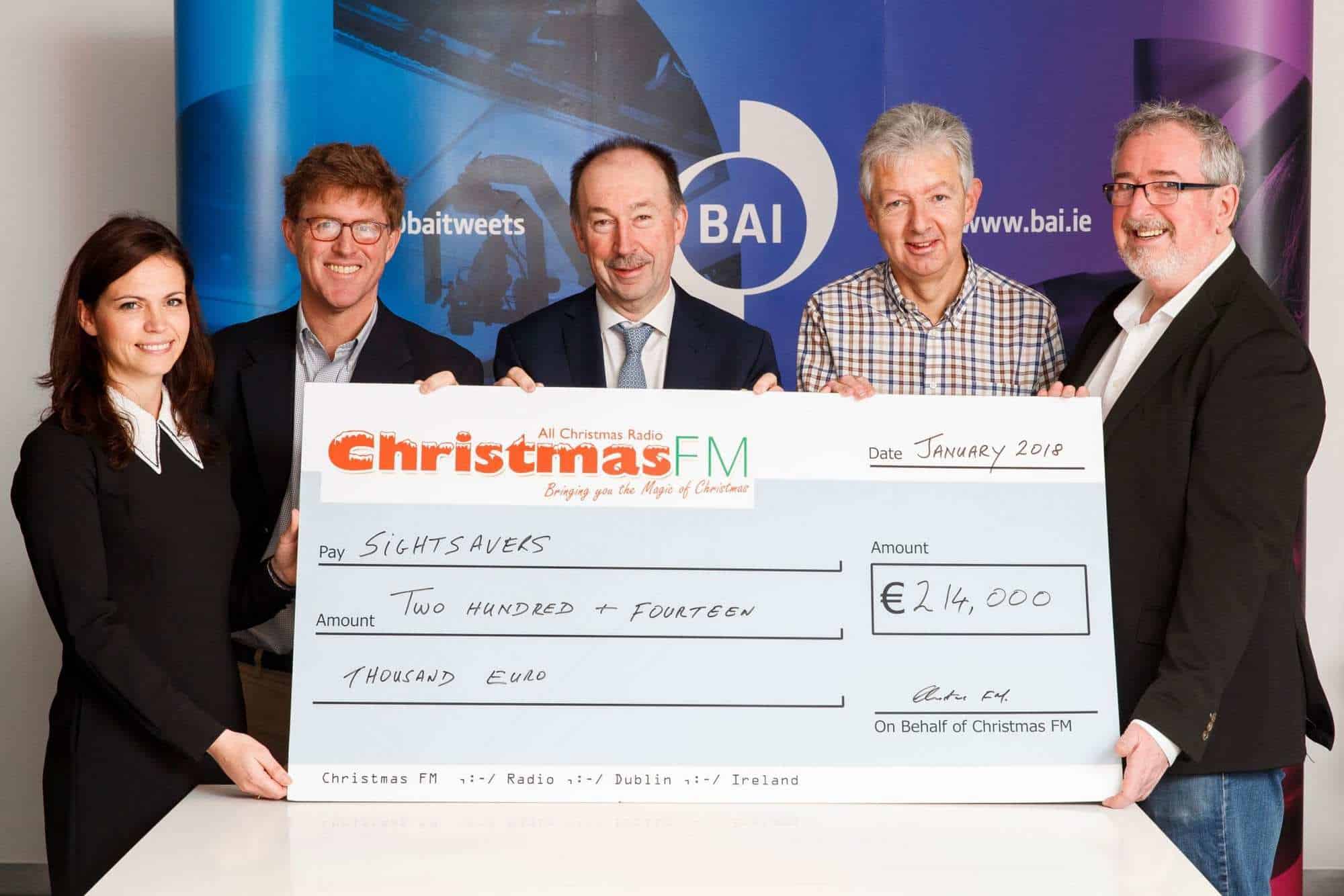 €214 000 raised for Sightsavers in 2017